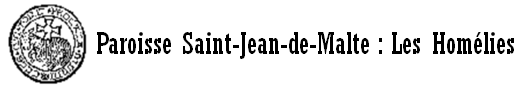 Paroisse Saint Jean de Malte